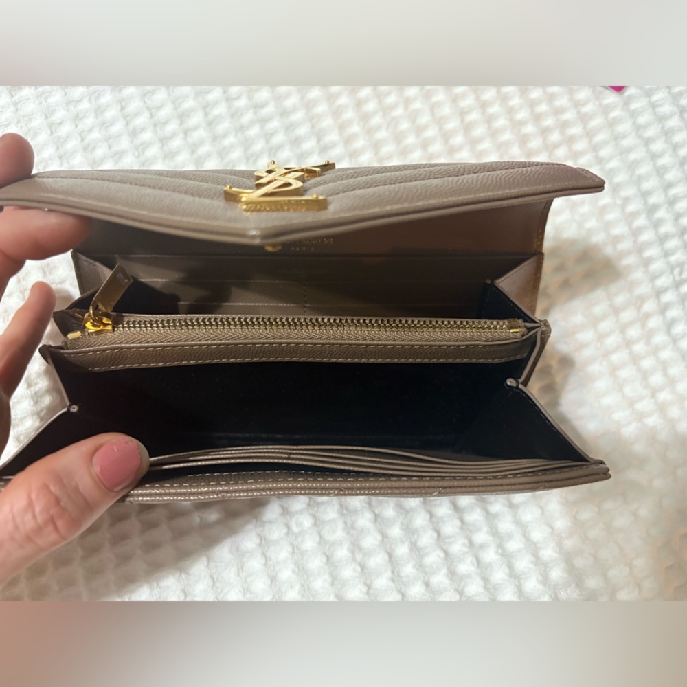 Saint laurent long flap wallet - Picture 4 of 9